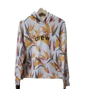 Drew Skate House Hoodie Cotton Blend Long Sleeves Hooded Sweatshirt L